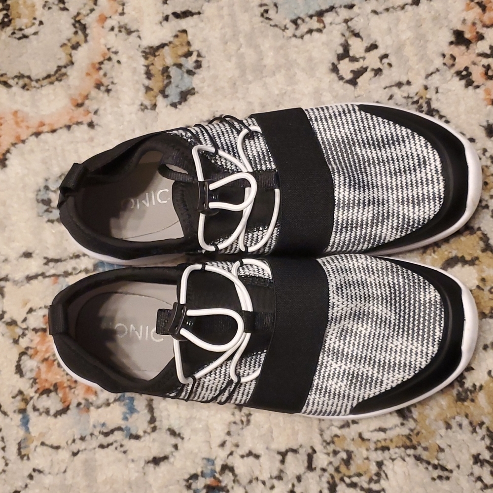 Black Vionic sneakers